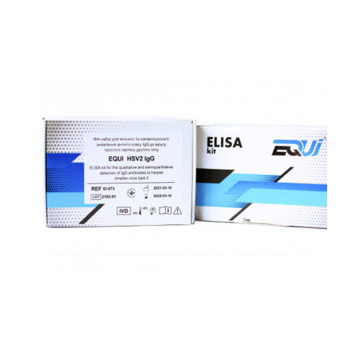 Kit di test dell'herpes - EI-073 - Equi - d'IgG / del virus dell'herpes simplex / ELISA