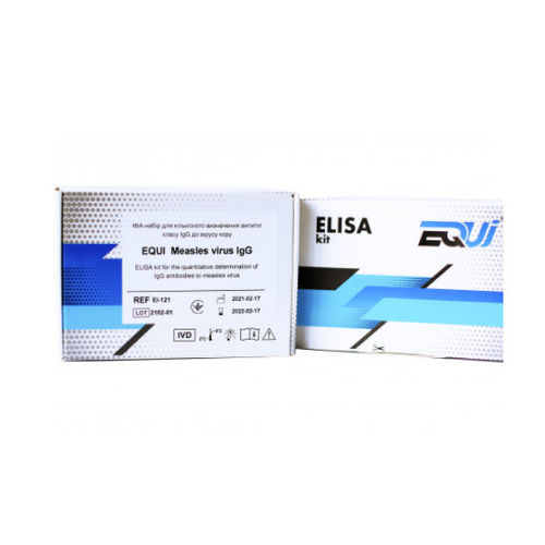 Kit di test per malattie infettive - EI-121 - Equi - d'IgG / virale / ELISA