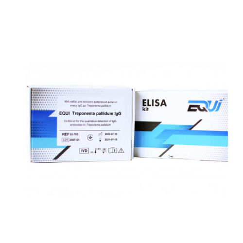 Kit di test della sifilide - EI-703 - Equi - d'IgG / del Treponema pallidum / ELISA