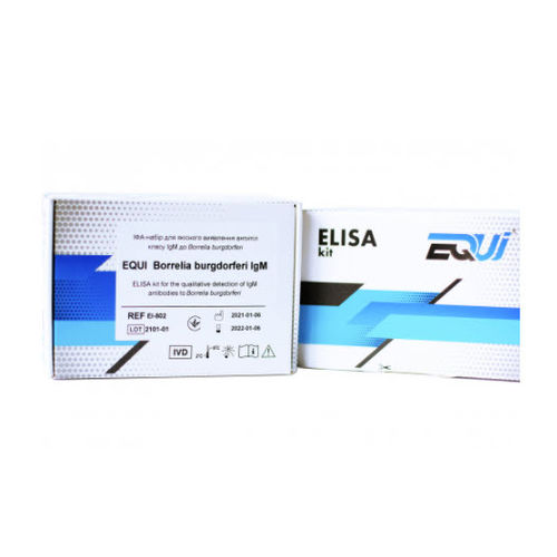 Kit di test della malattia di Lyme - EI-802 - Equi - di IgM / della Borrelia burgdorferi / ELISA
