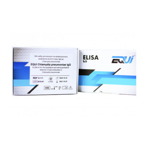 Kit di test della clamidia - EI-111 - Equi - d'IgG / della Chlamydophila pneumoniae / ELISA