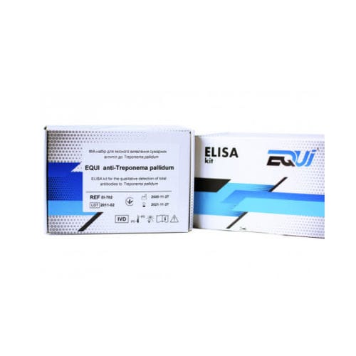 Kit di test della sifilide - EI-702 - Equi - per anticorpi / del Treponema pallidum / ELISA