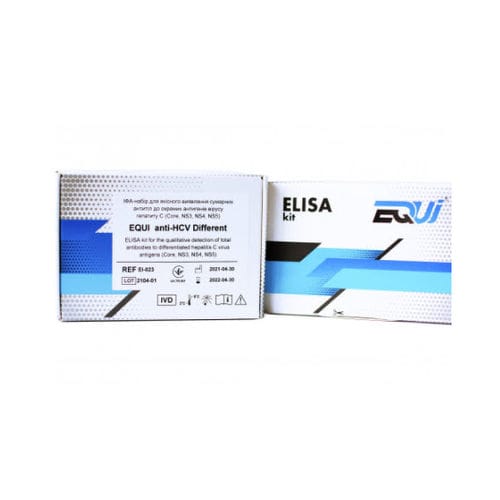 Kit di test dell'epatite C - EI-023 - Equi - per antigeni / del virus dell'epatite C / ELISA