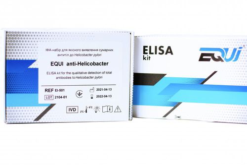 Kit di test per malattie gastrointestinali - EI-501 - Equi - per anticorpi / Helicobacter pylori / ELISA