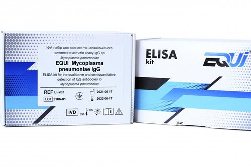 Kit di test della polmonite - EI-203 - Equi - d'IgG / del micoplasma / ELISA