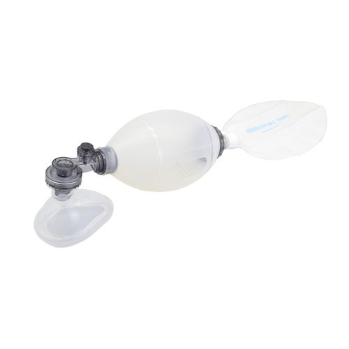 Rianimatore manuale in silicone - 39000101 - Cathwide Medical - con valvola / riutilizzabile / con maschera