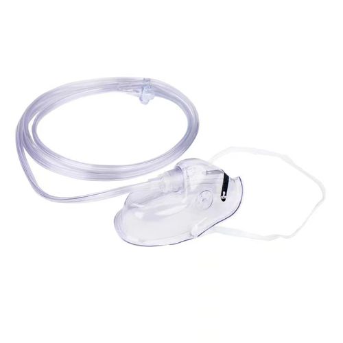 Maschera per ossigenoterapia per capnografia - Etco2  - Cathwide Medical - regolabile / trasparente