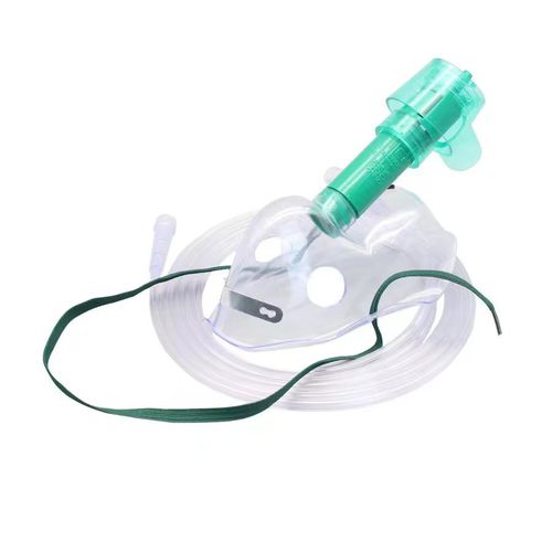 Maschera per ossigenoterapia trasparente - 4302000 series - Cathwide Medical - Venturi / regolabile
