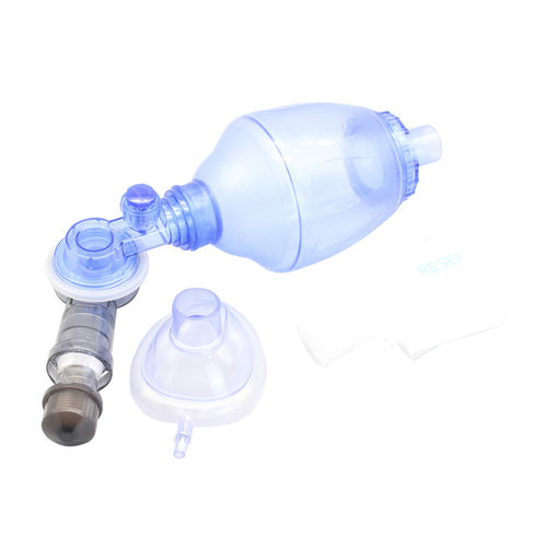 Rianimatore manuale in PVC - 39200 series - Cathwide Medical - monouso / con valvola PEEP