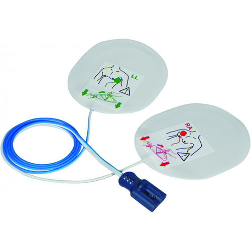 Elettrodo per defibrillatore - F7950 - FIABFIAB - monouso / radiotrasparente