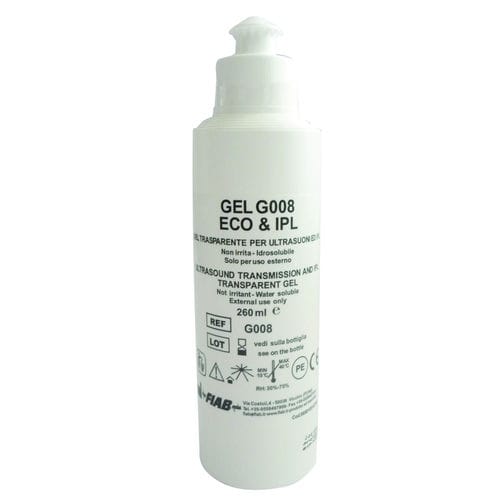 Gel a ultrasuoni trasparente - G008 - FIABFIAB