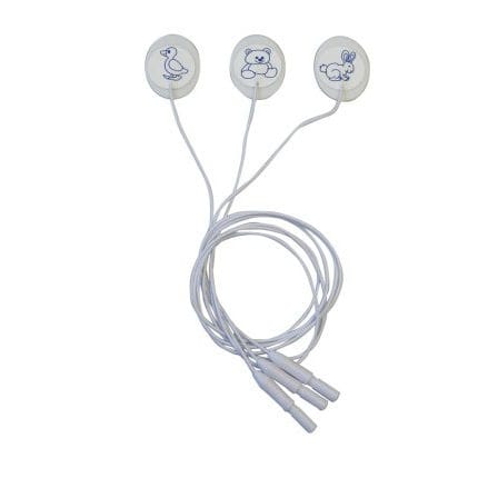 Elettrodo ECG pediatrico - F905 series - FIABFIAB - monouso / radiotrasparente