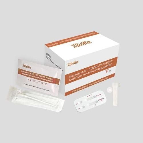 Kit di test per diagnosi COVID-19 - Changzhou Biowin Pharmaceutical Co., Ltd. - per caprini / dell'influenza A / dell'influenza B