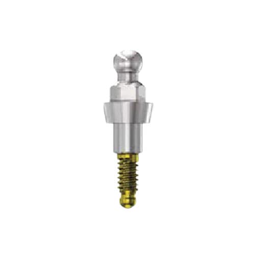 Pilastro dentale per impianto in titanio - ASF3230 - Ora implant system GmbH  - interno / sferico / dritto