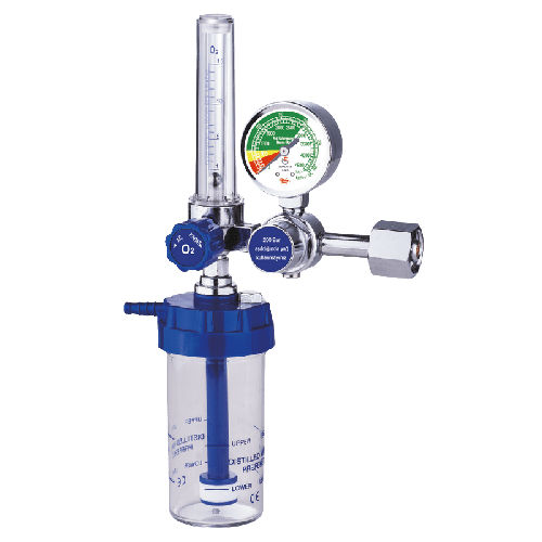 Flussometro per gas medicali - JH-905 - Semcares - su guida di scorrimento / con umidificatore / con regolatore di pressione