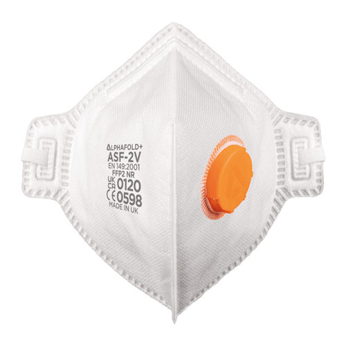 Maschera respiratoria FFP2 - ASF-2V - Globus Group - bianca / monouso