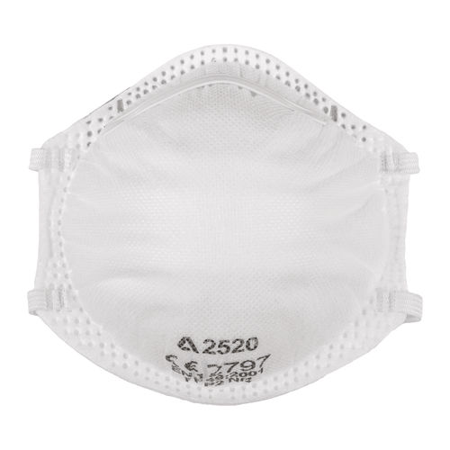 Maschera respiratoria FFP2 - 2520 - Globus Group - senza valvola / a coppa / scatola da 20 pezzi