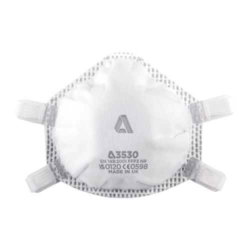 Maschera respiratoria FFP3 - 3530 - Globus Group - in polipropilene / senza valvola / a coppa