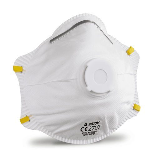 Mascherina FFP1 - 9010V - Globus Group - in polipropilene / con valvola di espirazione / a coppa
