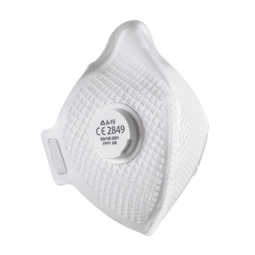 Mascherina FFP1 - A-1V - Globus Group - in polipropilene / con valvola di espirazione / unisex