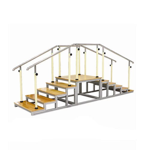 Scale per riabilitazione diritta tipo ponte - KD-FTI-04 - Changzhou KonDak Medical Rehabilitation Equipment - con 2 corrimani / con rampa