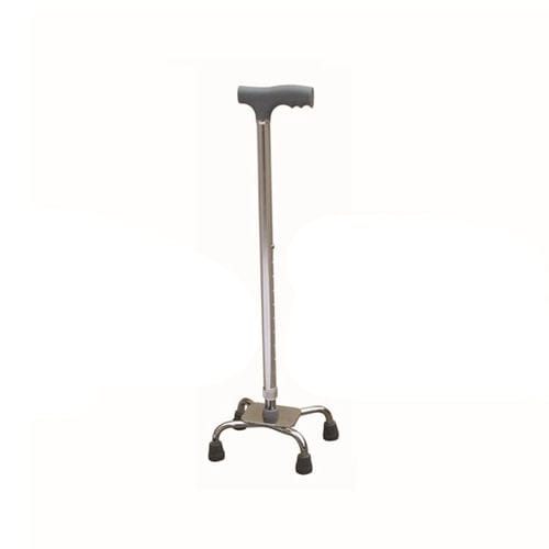 Bastone da passeggio con impugnatura a T - KD-924 - Changzhou KonDak Medical Rehabilitation Equipment - quadripode / ad altezza regolabile