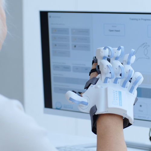Sistema di riabilitazione della mobilità della mano - HandyRehab™ - Shanghai Fuliye Intelligent Technology - informatizzato