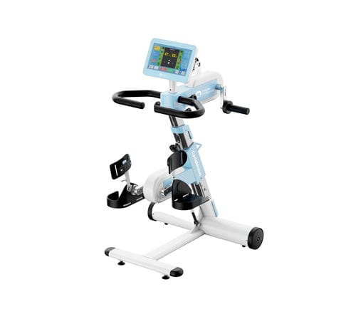 Pedalatore per esercizi braccia e gambe - CycleMotus™ A4K - Shanghai Fuliye Intelligent Technology - posizione in piedi