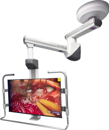 Braccio di supporto articolato - FY-7300DSA - Jiangsu Fuyou Medical - per schermi / medico / a soffitto