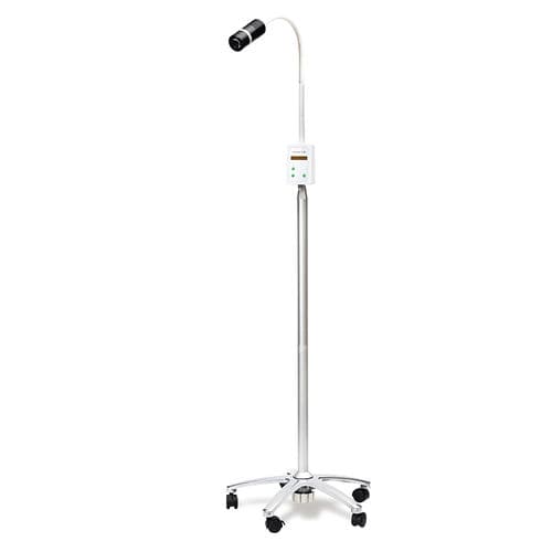 Lampada da visita ginecologica - FY-JCA03 - Jiangsu Fuyou Medical - a LED / da terra / con lente d'ingrandimento