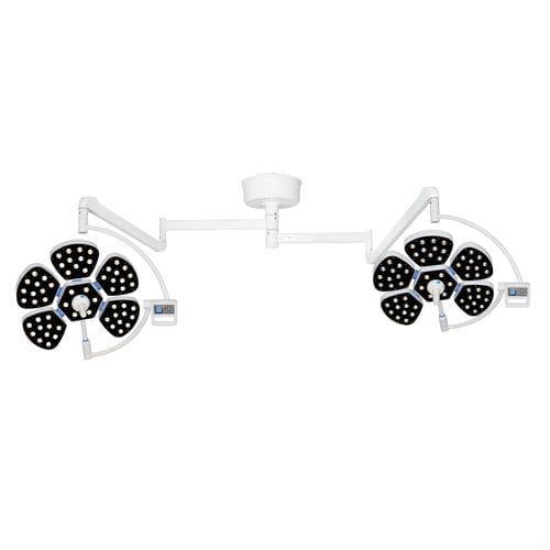 Lampada scialitica a soffitto - FY-D5+5B - Jiangsu Fuyou Medical - LED / odontoiatrica / 2 bracci