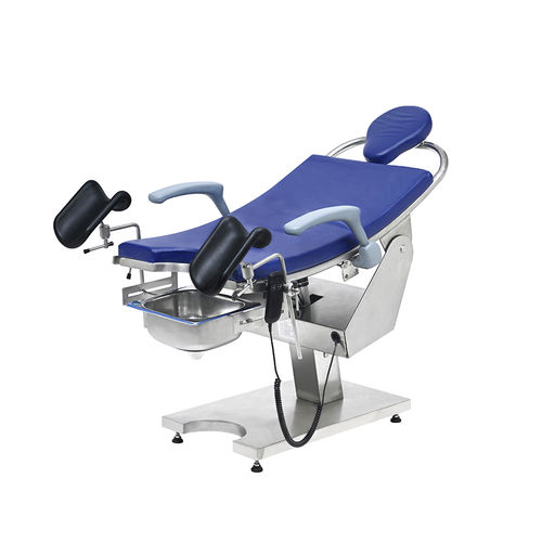 Lettino da visita ginecologico - FY-V01E1 - Jiangsu Fuyou Medical - per adulto / elettrico / ad altezza regolabile