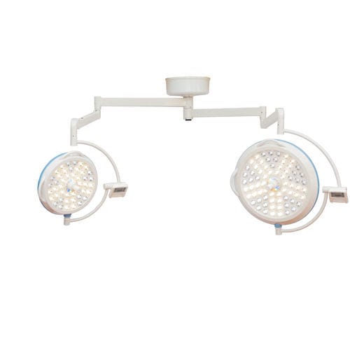 Lampada scialitica a soffitto - FY-700500 - Jiangsu Fuyou Medical - LED / 2 bracci / 220 V/50 Hz