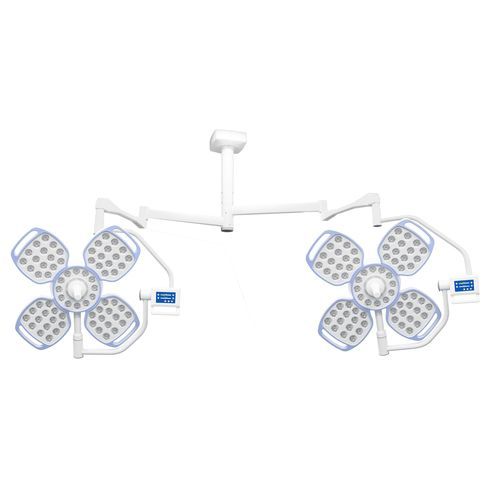 Lampada scialitica a soffitto - Geeta600C + 600C - Jiangsu Fuyou Medical - LED / 2 bracci / 95