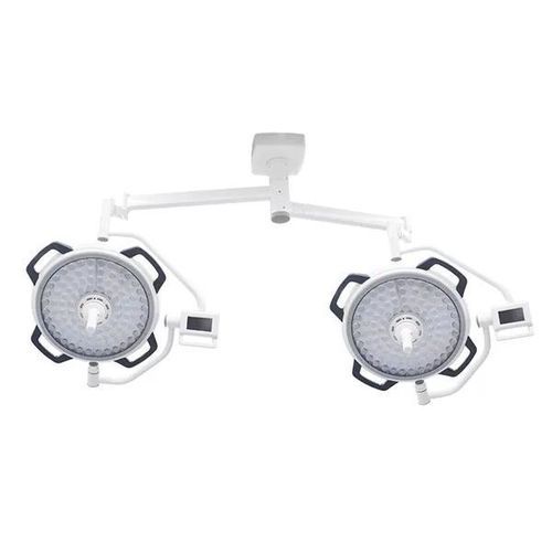 Lampada scialitica a soffitto - Woosn800+800 - Jiangsu Fuyou Medical - LED / per sala operatoria / 2 bracci
