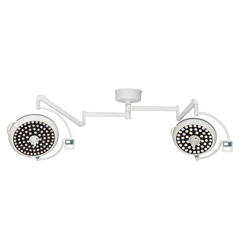 Lampada scialitica a soffitto - FY-700500B - Jiangsu Fuyou Medical - LED / per sala operatoria / 2 bracci