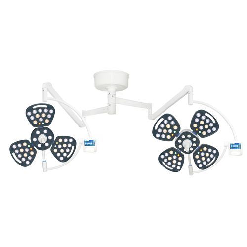 Lampada scialitica a soffitto - FY-3+4A - Jiangsu Fuyou Medical - LED / per sala operatoria / ginecologia