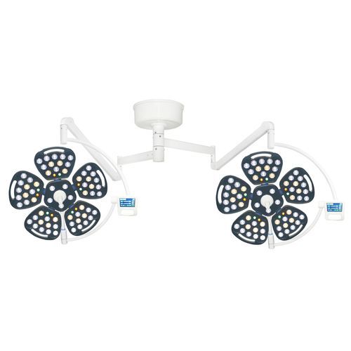 Lampada scialitica a soffitto - FY-5+5A - Jiangsu Fuyou Medical - LED / per sala operatoria / medicina generale