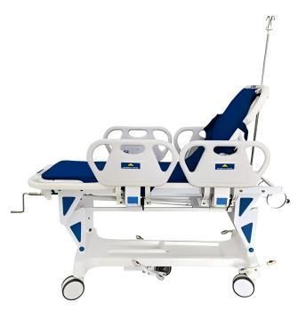 Barella con carrello di emergenza - FY-OCT103 - Jiangsu Fuyou Medical - passamalati / di salvataggio / manuale