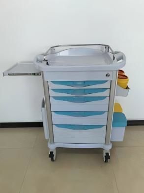 Carrello di emergenza - FY-MT 750-C - Jiangsu Fuyou Medical - ospedaliero / per farmaci / per farmaci