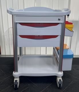 Carrello di emergenza - FY-CT750-02 - Jiangsu Fuyou Medical - medico / ospedaliero / portarifiuti