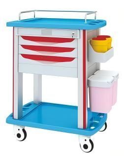 Carrello di emergenza - FY-CT750-03 - Jiangsu Fuyou Medical - ospedaliero / portamedicinali / di stoccaggio
