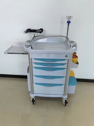 Carrello di emergenza - FY-ET750 - Jiangsu Fuyou Medical - ospedaliero / di distribuzione di farmaci / in acciaio inossidabile