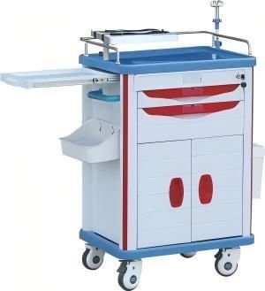 Carrello di emergenza - FY-ET008H - Jiangsu Fuyou Medical - ospedaliero / per farmaci / di stoccaggio