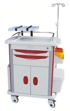 Carrello di emergenza - FY-ET750-02H - Jiangsu Fuyou Medical - ospedaliero / in acciaio inossidabile / in plastica