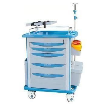 Carrello di emergenza - FY-ET750-01 II - Jiangsu Fuyou Medical - per trattamenti / di distribuzione di farmaci / per trattamenti