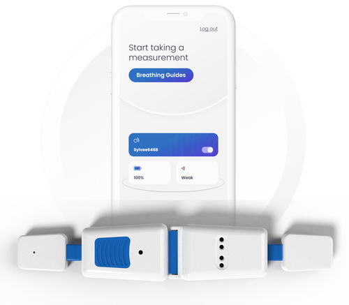 Monitor di segni vitali patch - Sylvee™ - Respira Labs - indossabile / di temperatura / di respirazione