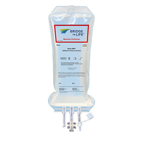 Sacca per infusione soluzione salina - Belzer MPS®  - Bridge to Life