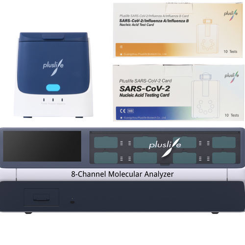 Analizzatore POC di MST - PM001 - Pluslife Biotech Co., Ltd. - per biologia molecolare / SARS-COV-2 / dell'influenza A