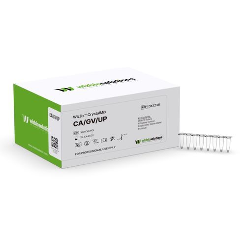 Kit di reagenti in soluzione - WizDx™ CrystalMix - Wizbiosolutions Inc. - da laboratorio / per PCR / liofilizzato